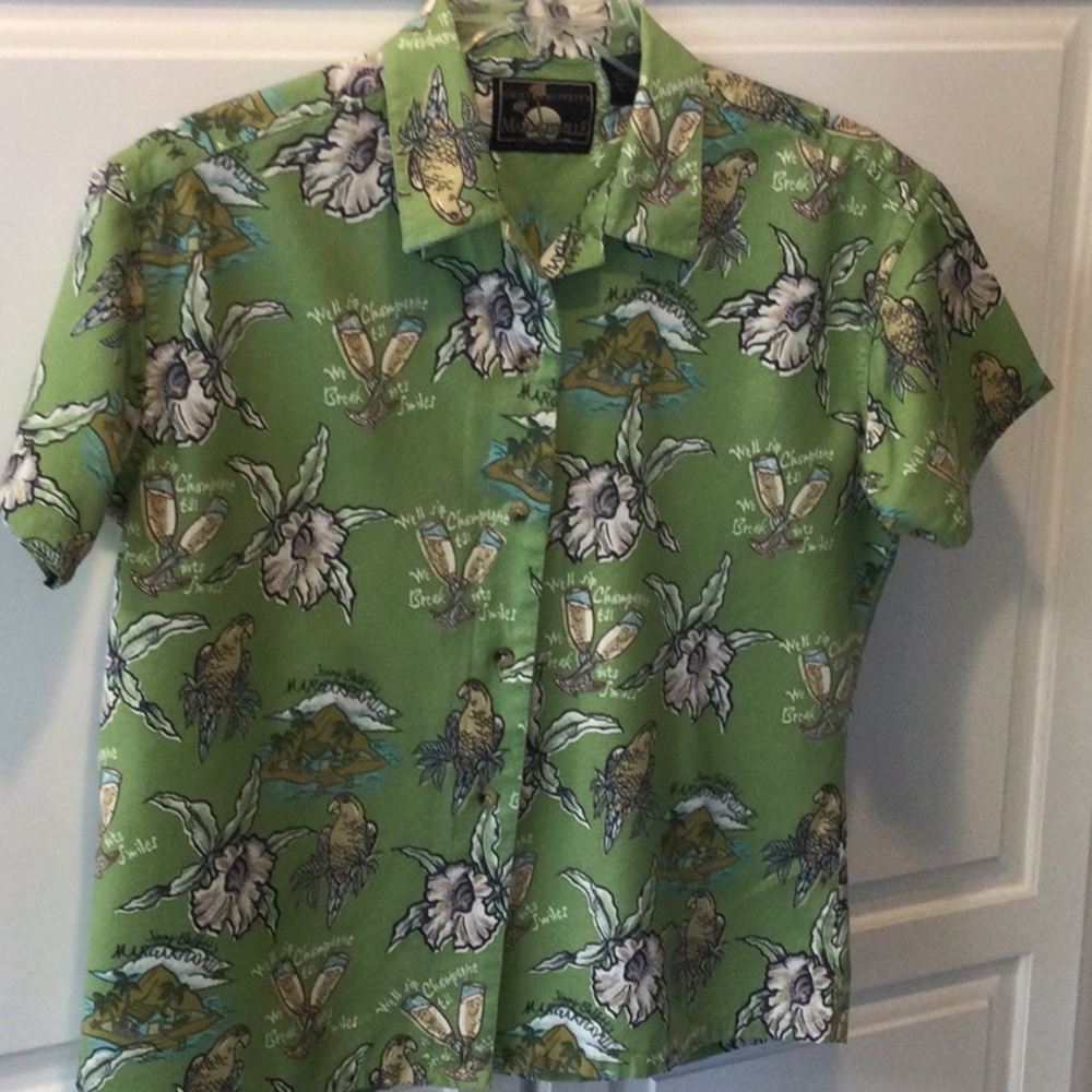 🥂Jimmy Buffett’s Margaritaville mens shirt. Size L